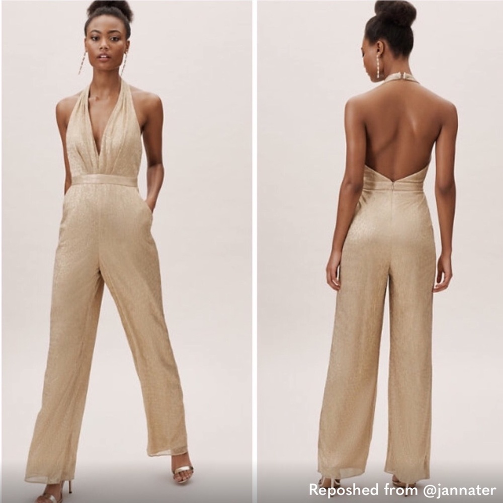BHLDN Jumpsuit Halter